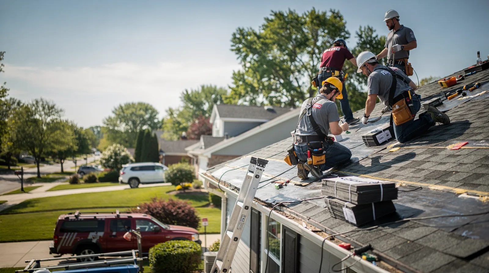 Roof Repair in Davisburg, MI around you